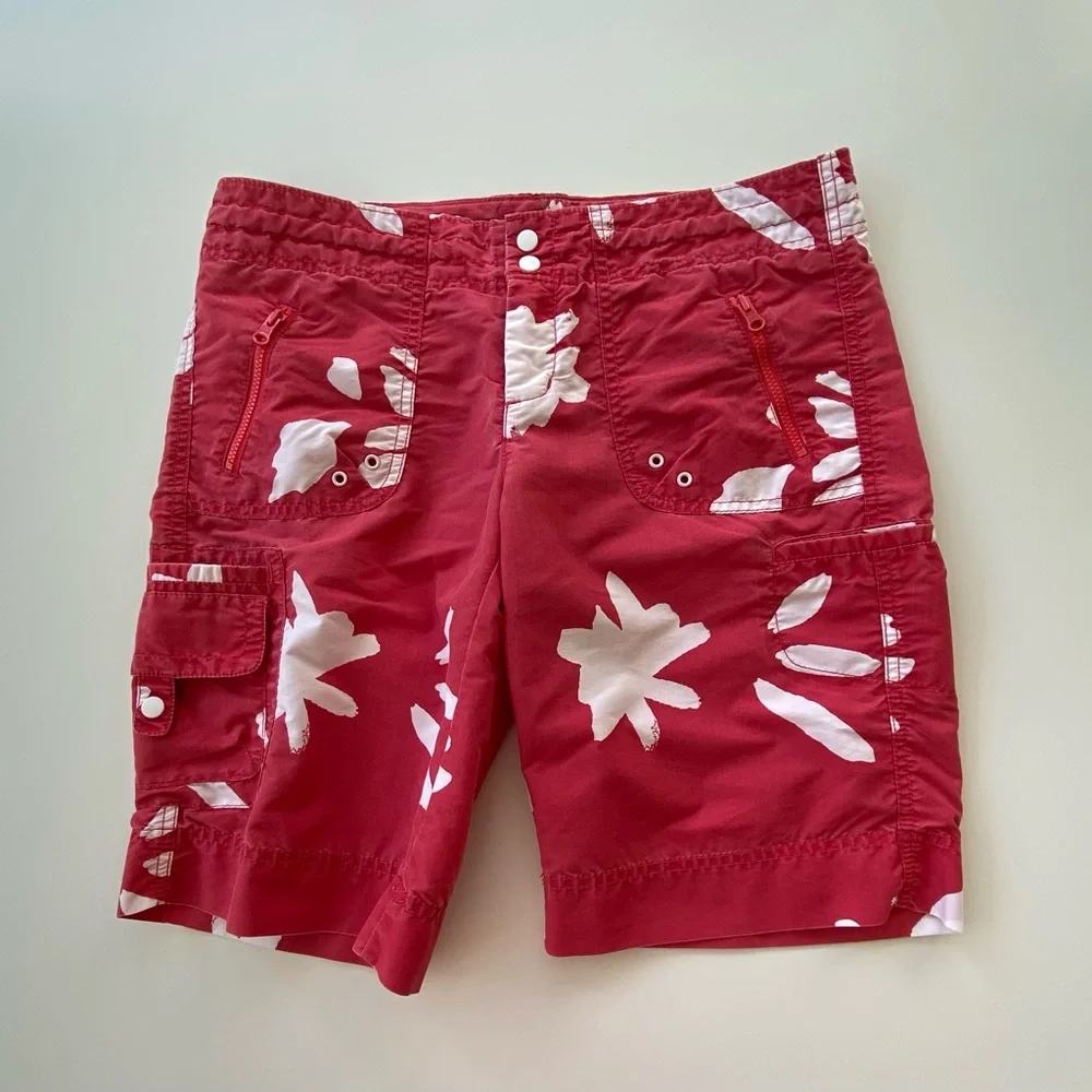 GAP 1969, Cotton-Blend Cargo Utility Bermuda Shorts Size: 6 - Picture 1 of 6